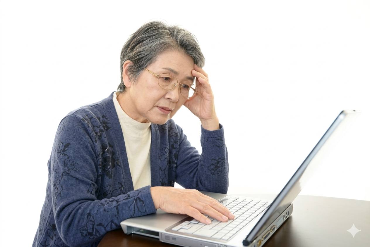 悩んでいる女性